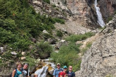 APIKUNI FALLS - MANY GLACIER - GLACIER NP