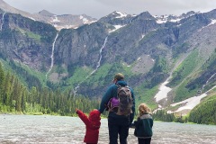 AVALANCE CREEK & LAKE - GLACIER NP