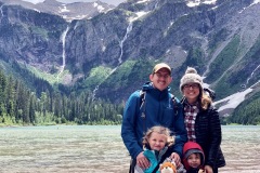 AVALANCE CREEK & LAKE - GLACIER NP