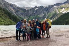 AVALANCE CREEK & LAKE - GLACIER NP