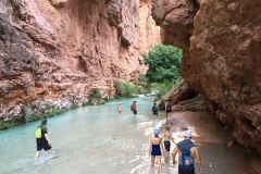 BEAVER FALLS IN HAVASUPAI ARIZONA