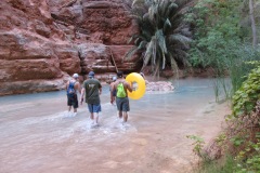 BEAVER FALLS IN HAVASUPAI ARIZONA