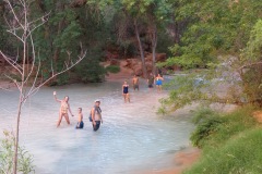 BEAVER FALLS IN HAVASUPAI ARIZONA