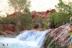 BEAVER FALLS IN HAVASUPAI ARIZONA