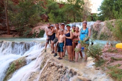 BEAVER FALLS IN HAVASUPAI ARIZONA