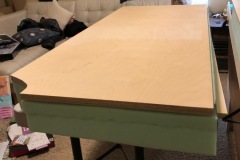 Dinette Bed Storage Drawer Sprinter Campervan Conversion build