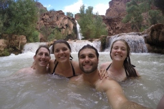 HAVASU FALLS IN HAVASUPAI ARIZONA