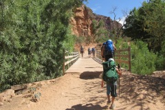 LITTLE NAVAJO FALLS HAVASUPAI ARIZONA