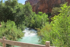 LITTLE NAVAJO FALLS HAVASUPAI ARIZONA