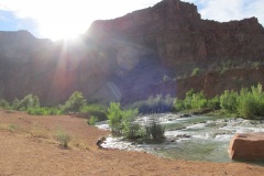 LITTLE NAVAJO FALLS HAVASUPAI ARIZONA