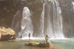 LITTLE NAVAJO FALLS HAVASUPAI ARIZONA