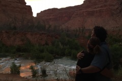 LITTLE NAVAJO FALLS HAVASUPAI ARIZONA