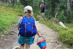 BACKPACKING WITH KIDS TO LOFTY LAKE IN UINTA NATIONAL FOREST