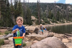 BACKPACKING WITH KIDS TO LOFTY LAKE IN UINTA NATIONAL FOREST