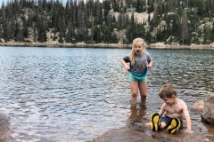 BACKPACKING WITH KIDS TO LOFTY LAKE IN UINTA NATIONAL FOREST