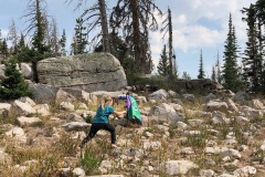 BACKPACKING WITH KIDS TO LOFTY LAKE IN UINTA NATIONAL FOREST