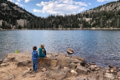 BACKPACKING WITH KIDS TO LOFTY LAKE IN UINTA NATIONAL FOREST