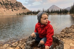 BACKPACKING WITH KIDS TO LOFTY LAKE IN UINTA NATIONAL FOREST