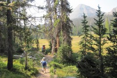 BACKPACKING WITH KIDS TO LOFTY LAKE IN UINTA NATIONAL FOREST