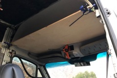 BUILDING A MERCEDES SPRINTER VAN OVERHEAD STORAGE