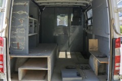 Sprinter Van Camper Van Conversion Before