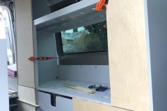 SPRINTER VAN  CONVERSION BUILDING BUNK BED