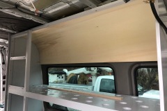 SPRINTER VAN  CONVERSION BUILDING BUNK BED