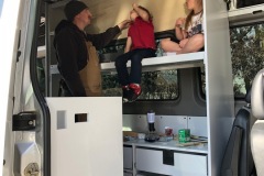 SPRINTER VAN  CONVERSION BUILDING BUNK BED