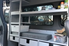 SPRINTER VAN  CONVERSION BUILDING BUNK BED