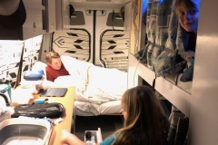 SPRINTER VAN  CONVERSION BUILDING BUNK BED