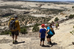 UPPER CALF CREEK FALLS - GRAND STAIR CASE - ESCALANTE NATIONAL MONUMENT