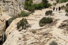 UPPER CALF CREEK FALLS - GRAND STAIR CASE - ESCALANTE NATIONAL MONUMENT